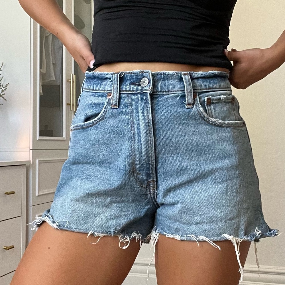 Abercrombie denim shorts